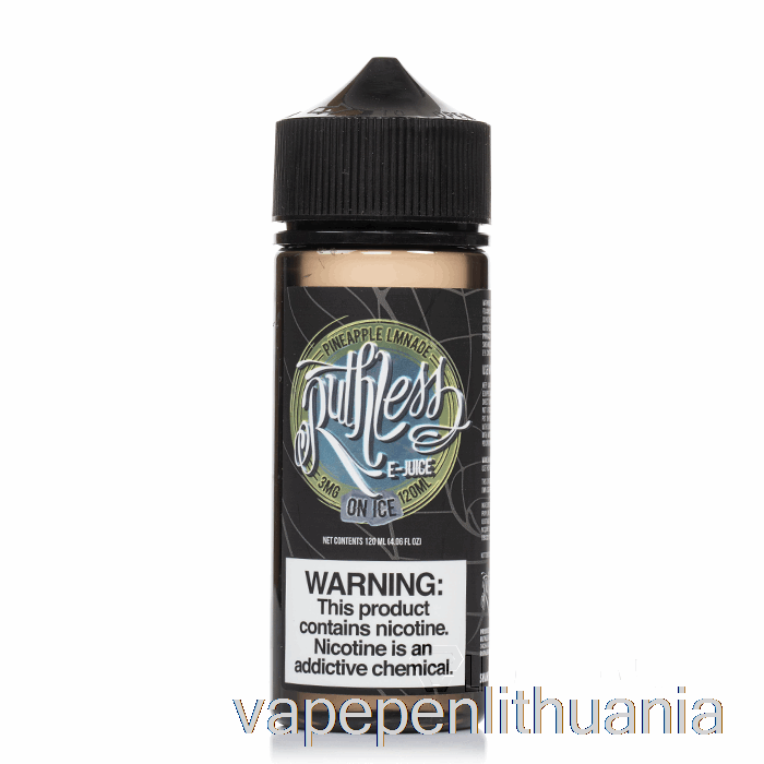 Ananasų Limonadas Ant Ledo - Negailestingi Garai - 120ml 3mg Vape Skystis